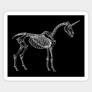 Unicorn Skeleton Sticker